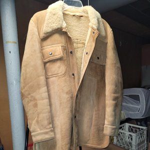 Men's Polo by Ralph Lauren Suede Jacket with Shearling